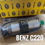 Benz ปั๊มติ๊ก Fuel Pump สำหรับรถเบนซ์ W202 C180 C200 C220 C280 ยี่ห้อ HELLA อะไหล่แท้!!