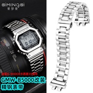 Suitable for Casio GMW-B5000-1 GMW-B5000D-1 GMW-B5000GD-9 Stainless Steel Strap