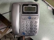(二手良品)SAMPO 聲寶 多用型有線電話 HT-B905HL (科技銀)