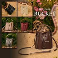 BUCKET AS BAG VEGAN LEATHER AS X IZARA