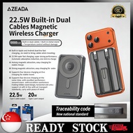 🇸🇬 [CCC] Traceable QR code charger 22.5W 10000mAh built-in battery dual-wire magnetic wireless charg