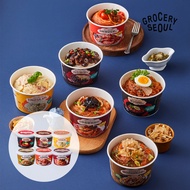 [Grocery Seoul] Konjac Cup Noodles (Bacon Yakisoba / Meat Pomodoro / Buldak bibim / Red Pepper Jjamppong (Spicy Seafood Noodle) / Sichuan Jjajang / Spicy Carbonara) / 4EA package