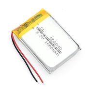 3.7V 1000mAh 803040 2 wire 3 wire Lithium Polymer Li-Po ion Rechargeable Battery For MP4 MP5 GPS PSP