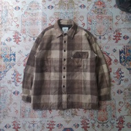 BEVERLY HILLS POLO CLUB BHPC Beverly Hills Overshirt POLO Club Wool Outer, Flannel Jacket