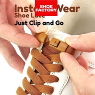 No Tie Clip Lock Easy Use Durable Metal Clip Premium No Tie Shoe Lace Tali Kasut Clip By SFM