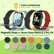 Strap for Honor Choice Watch 2i 2 Pro X5i, Strong Magnetic Strap 20 22mm, High-quality Silicone (wat