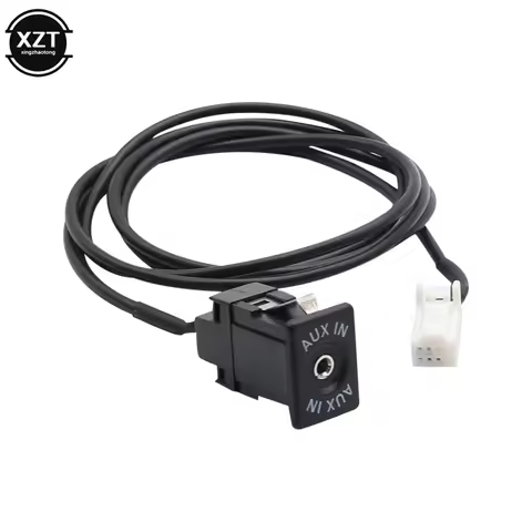 Car Radio AUX-In Socket 8PIN Plug AUX Adapter For Suzuki SX4 Grand Vitara Wire Harness Audio AUX Cab