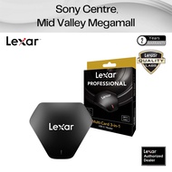 Lexar RW500 Multi-Card 3-in-1 USB 3.1 Card Reader USB 3.1 Type-C (SD / MicroSD / CompactFlash)