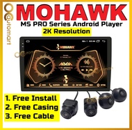 (Free 360 Camera) Mohawk MS PRO Series 2K Resolution Car Android player With 3D 360 Reverse Camera 3D View Camera