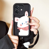 Case For OPPO A3 4G A3 Pro 5G A3X 4G A3X 5G A40 A60 5G Three-Color Cat Phone Silicone Shockproof Str