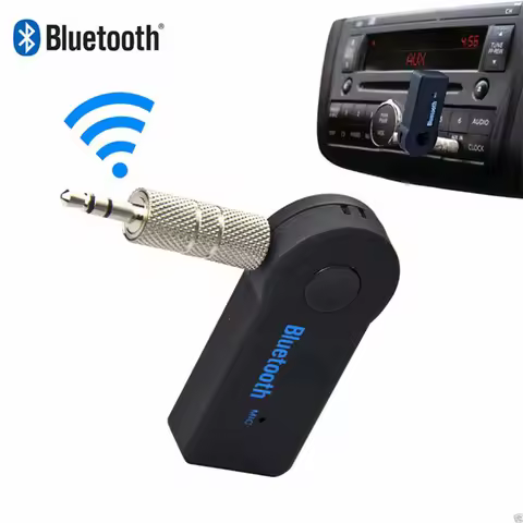 Wireless Bluetooth-compatible 5.0 Receiver Adapter 3.5mm Jack For Car Music Audio Aux A2dp Headphone