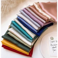 Square silk scarf for women 70 70x70cm turban bandana, beautiful, high-quality head covering to make
