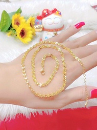 Dây Chuyền Nữ Mạ Vàng 18k Đuôi Phụng Xinh Đẹp - Dễ Phối Thời Trang - Hàng Xuất Khẩu - Y Vàng Thậ.t -