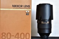 Nikon AF-S NIKKOR 80-400mm f / 4.5-5.6G ED VR