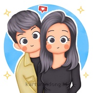 [KD01] Chibi Ilustrasi | Ilustrasi Wajah | Karikatur | Jasa Edit Foto