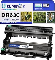SuperInk 1 Pack Compatible DR630 Drum Unit Replacement for Brother DR630 DR-630 to Use with HL-L2300
