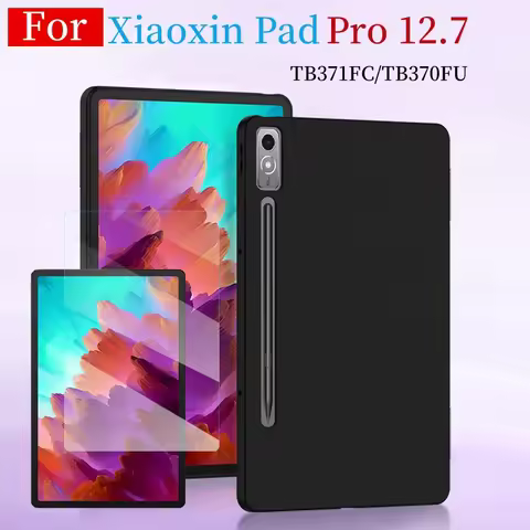 Soft Case For Lenovo Tab P12 Case 12.7 inch 2023 Silicon TPU Shell for Lenovo Xiaoxin Pad Pro 12 7 1