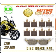 KAWASAKI DISC BRAKE PADS Z750R 11-15 GOLD QUALITY GDPX