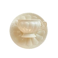 Design Sense Niche Coffee Cup European Palace Style Coffee Cup and Saucer Set High Footed Mug Design