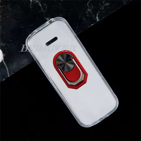 Magnet Phone Case For Nokia 215 4G 2020 Nokia215 2.4" TA-1278 Soft Silicone Case With Ring Holder