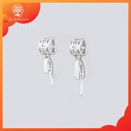 Charm bạc khoen kim tiền móc mặt dây chuyền - NQ JEWELRY