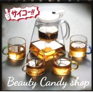 💥熱賣☕2026型格玻璃花茶壺養生壺暖壺咖啡🍵