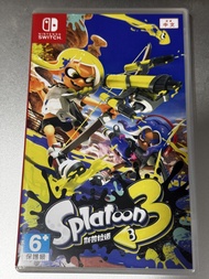 Splatoon3 Switch 1 Game遊戲碟
