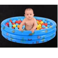130cm round children's swimming pool yt027a bubble base - bubble base rubber pool