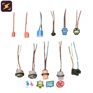 CAR HEADLIGHT BULB SOCKET FOR H1/H3/H4 CERAMIC/H4 ORI TYPE/H7/H8/H11/HB3/HB4/T10/T20 1 PIN & 2 PIN/1