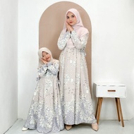 [Ready] Baju Gamis Maxmara Busui Couple Ibu Anak