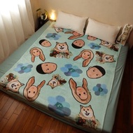 客製照片 插畫 法蘭絨 毯子 毛毯 空調 棉被 沙發毯 聖誕節 禮品