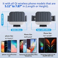 Dual Coils Wireless Charger For Samsung Galaxy Z Fold 5 4 3 2 S24 S23 Ultra S22 S21 Note 20 10 Ipho 