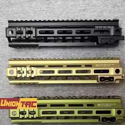 UNIONTAC M-LOK Rifle Metal Handguard MK4 Alloy, Compatible with MK4 M4 M16 AR10 SLR, Hunting Accesso