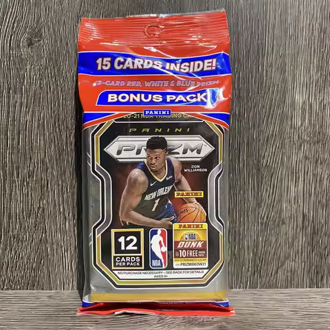 20-21 Panini Prizm NBA Basketball Prizm Refractor Cards, Fat Pack Mega Box Retail Break Surprise Set