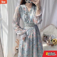 Dress trendyWanita beach dress Korean style dress Korean/ dress Korean dress Korean dress Korean sty