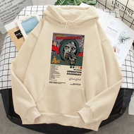 Mf Doom hoodies women Korean style anime harajuku 90s clothing clothes female long sleeve top clothes