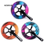 [Szxflie1] Sturdy Bike Chainring High Strength /56T BCD130 Chain Wheel Chainwheel Orange