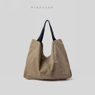 Yokogaki Japanese Handmade New Nylon Cloth Japanese Canvas Bag Japanese Style Tote Bag Underarm Bag