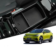Kotak Penyimpanan Tempat Letak Tangan Tengah Untuk Volkswagen VW ID.4 ID4 ID 4 CROZZ ID6 ID.6 Dulang
