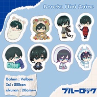 Rin itoshi mini blue lock plushie doll
