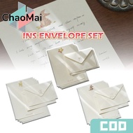 Stationery Set 4 Vintage Paper Sheets 2 Envelopes Letter Writing Paper for Invitations Envelopes for