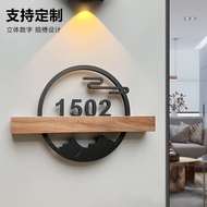 3D Customized House Number Plate Address Nombor Rumah Alamat Rumah Acrylic Sign 门牌定制F4