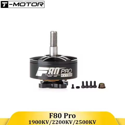 TMotor F80 Pro 1900/2200/2500KV Brushless Motor for FPV Racing Drones - 220 250mm RC Quadcopter Fram