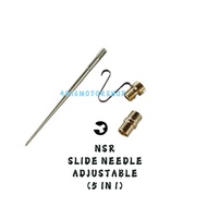 RACING SLIDE NEEDLE ADJUSTABLE JARUM AJUSTABLE NSR NSR150 EJAS LC