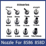 858 Series Hot Air Gun Nozzle Universal 8586 858D Soldering Station Heat Gun Nozzle Welding Nozzle