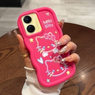 Casing hp For VIVO Y16 Y35 5G Y56 5G Y02s Case Cat Candy Phone Girls' favorites Kesing Cesing Soft S