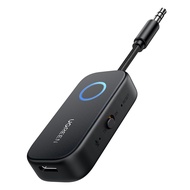 UGREEN トランスミッター＆ レシーバー Bluetooth5.2 2-in-1 ワイヤレス 飛行機/車載/テレビ/ホーム 送信機&受信機 Airpods/ヘッドフォン用 デュアルペア、 Blue