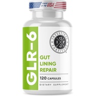 Intestinal Fortitude GLR-6 - Gut Lining Repair Supplement for Gut Health - Leaky Gut Repair with L-G
