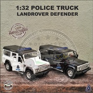 LORI POLIS: 1:36 Landrover Defender PDRM Truck Model Diecast Toy