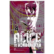 Book - Alice In Borderland - Volume 4 - Free Paper Card